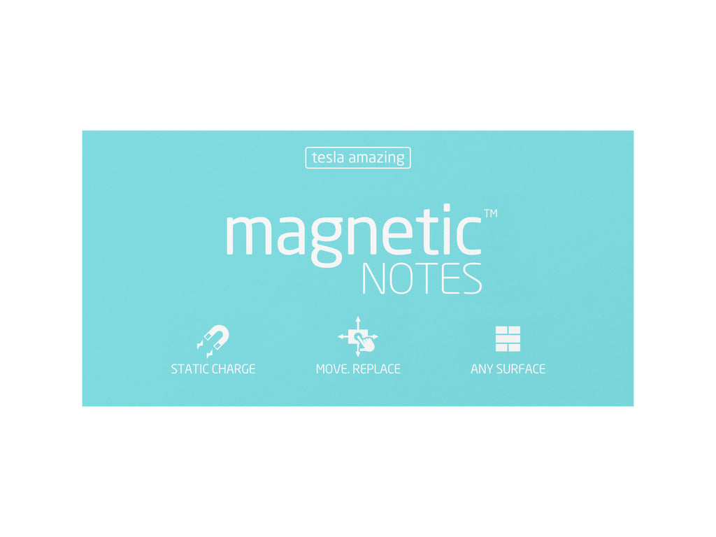 Magnetic Notes / Size-L / Aqua